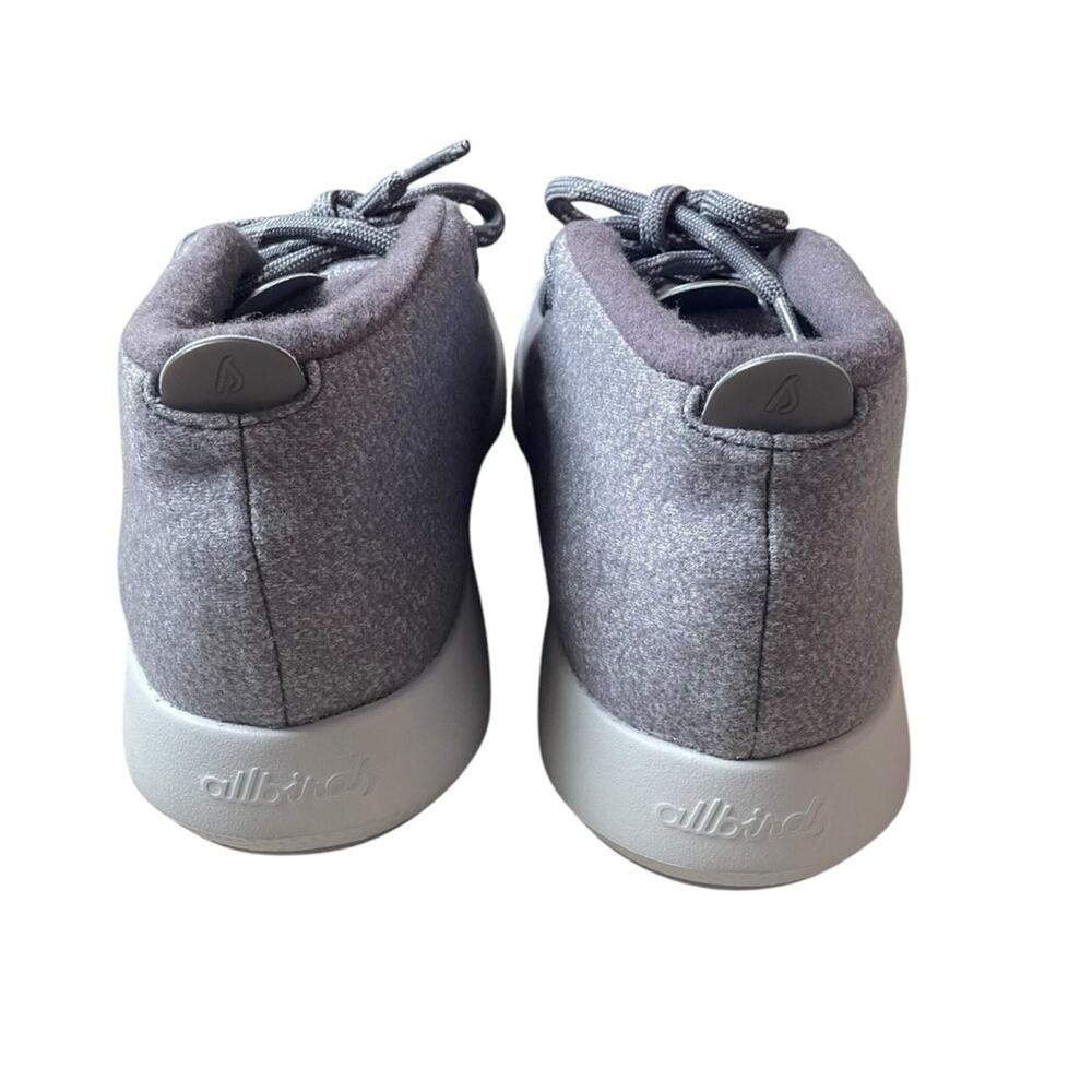 Allbirds Runner‎ Up Wool Mizzle Gray Sneakers NIB Size 9 - Picture 4 of 13